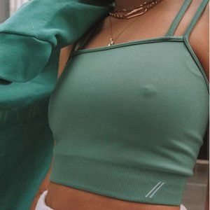 Basically NEW - Tala Solasta Seamless Sport Bra in Color Sea Foam, Size XS